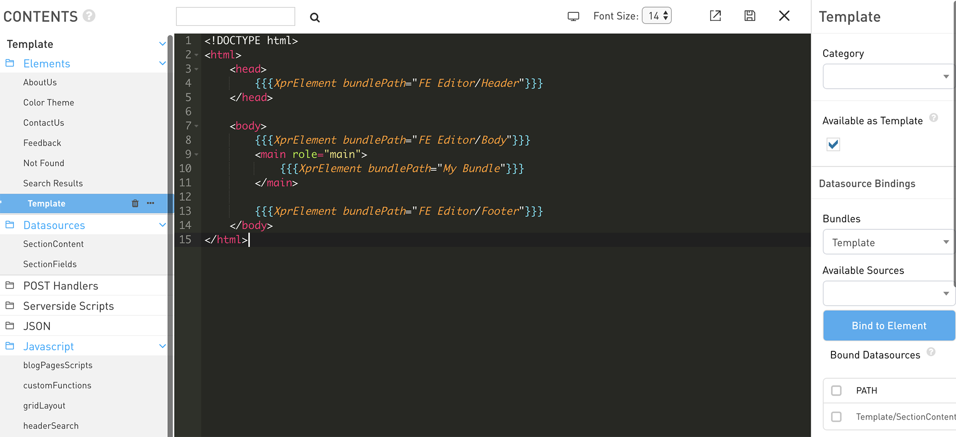 Integration Guidelines for Front End Editor 1.0 toolset | Expression